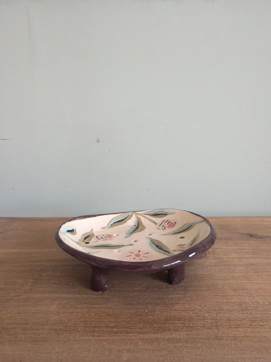 Porte-savon en céramique