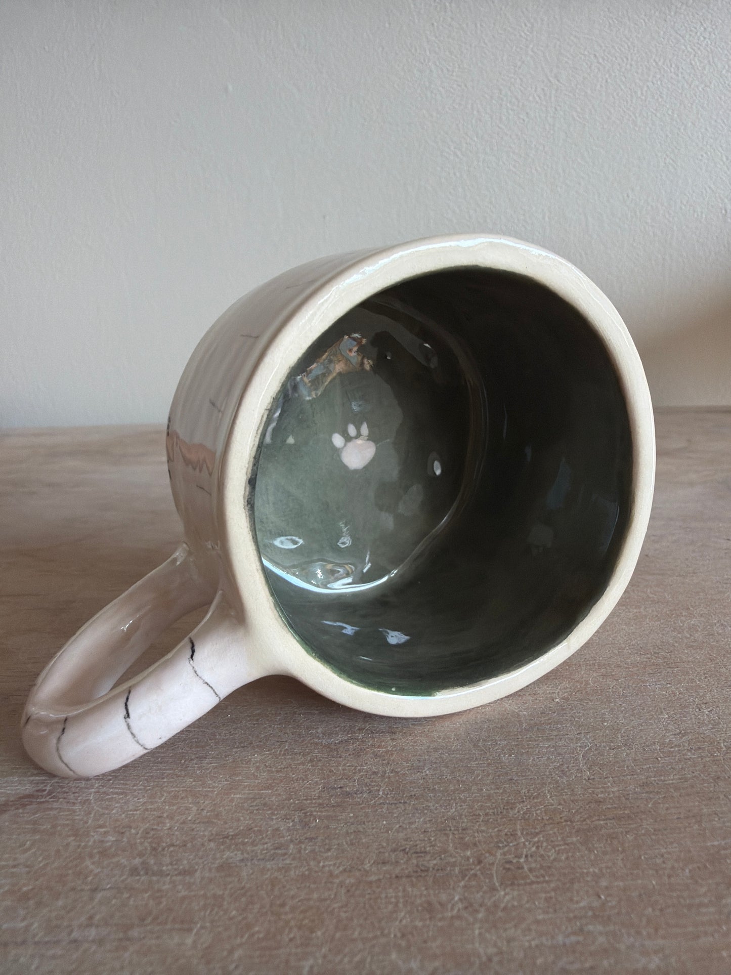 Tasse chat en céramique